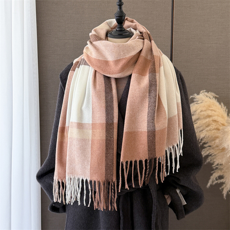Pashmina Wrap Large - Women Imitation Cashmere Blanket Scarf 190*68CM