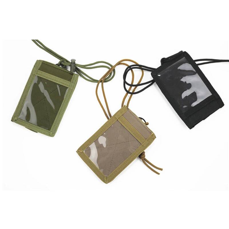 OUIO Tactical ID Card Holder H - Lanyard Badge Holder recension och pris