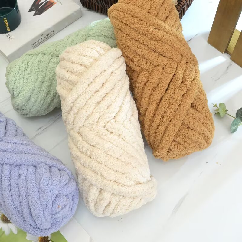 Cat Tail Yarn, Extra Thick Ice - Woven Scarf Blanket recension och pris