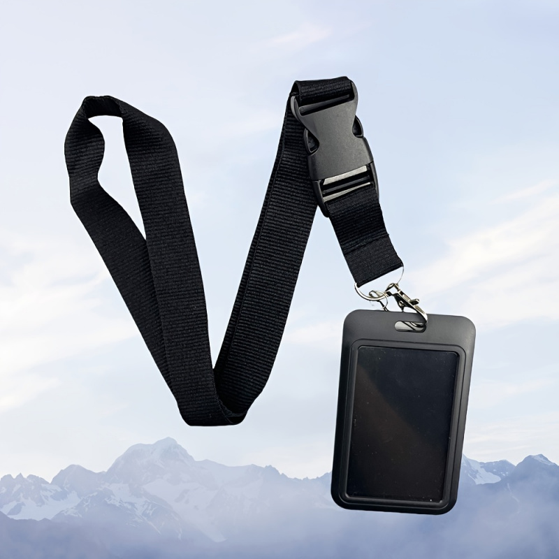 Black Neck Lanyard Badge Holde - Lanyard Badge Holder recension och pris