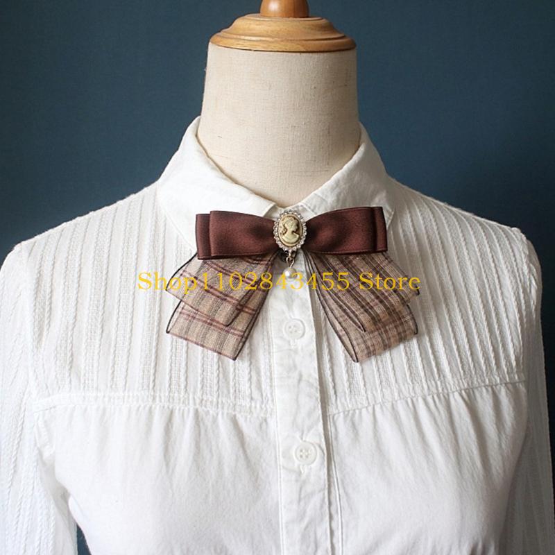 49MC French Retro Ribbon Bows  - Bow Tie Pre Tied recension och pris