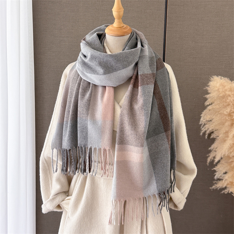 Women Imitation Cashmere Blank - Pashmina Wrap Large recension och pris